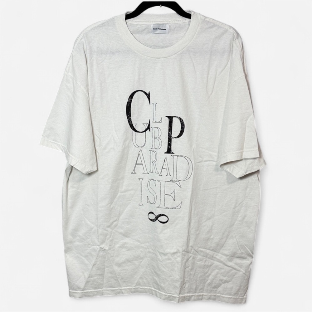 Club Paradise White Short Sleeve Tee Size XL & XXL